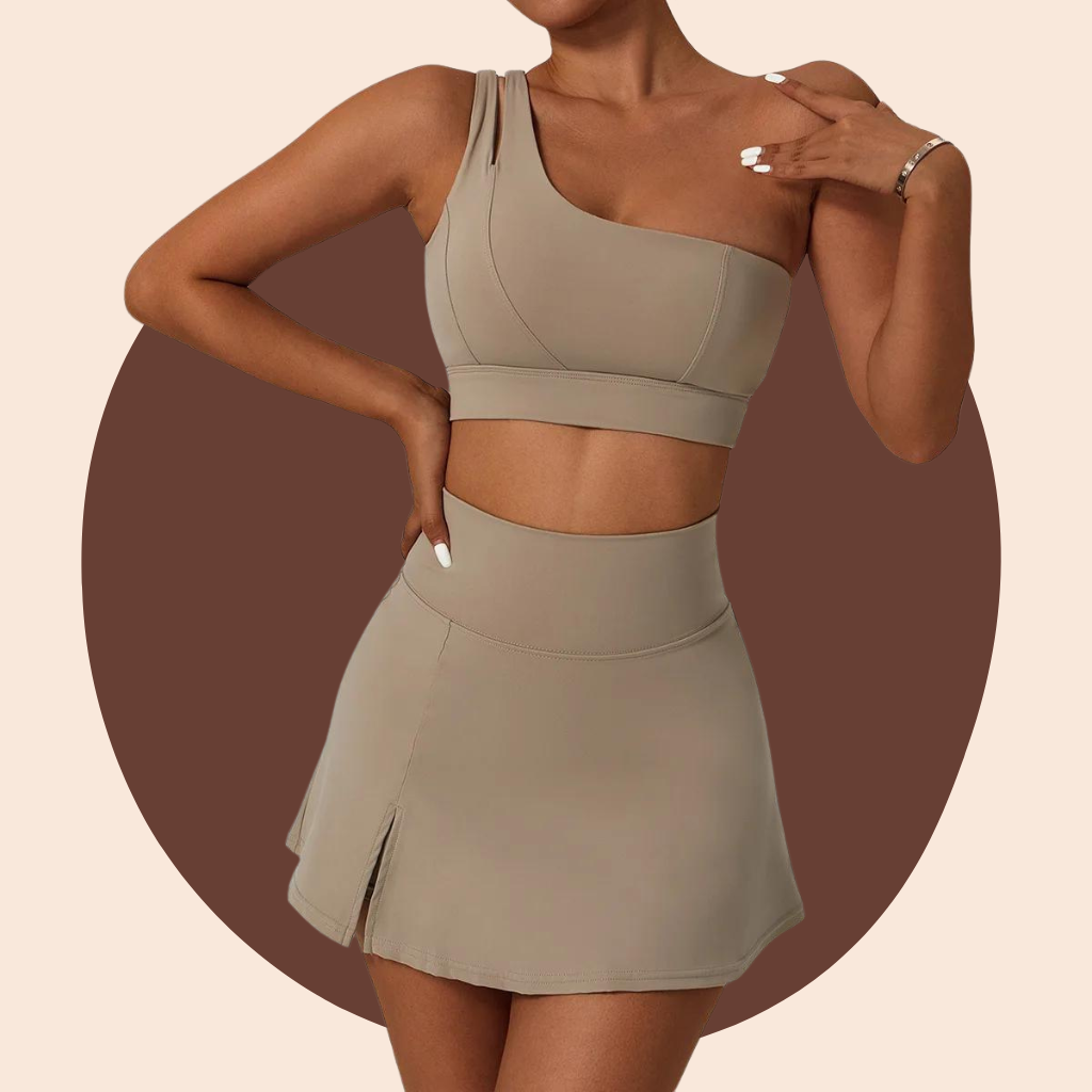Gbastarstore™ One Shoulder Women Gym Wear - GBAStar