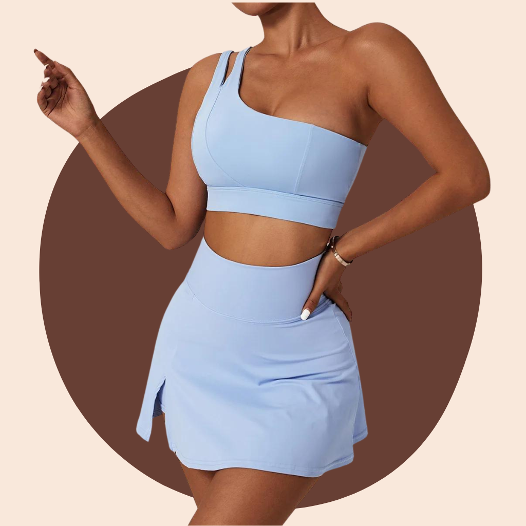 Gbastarstore™ One Shoulder Women Gym Wear - GBAStar