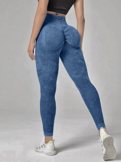 Hollow Design Seamless Leggings High Waist Hip Lifting Running Sports Fitness Yoga Pants Fashion Womens Clothing - GBAStar