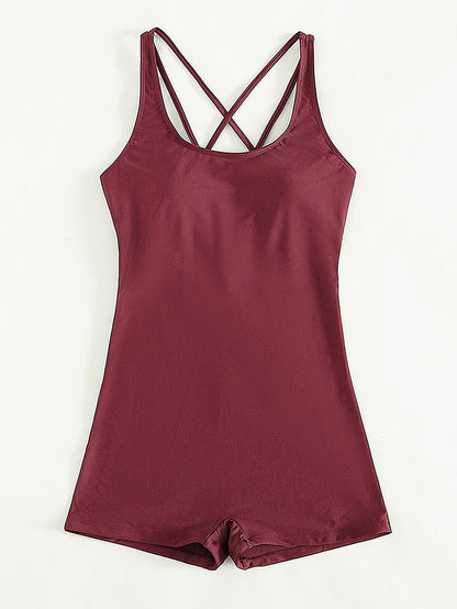 Women's Fashion Backless Swimsuit Sports - GBAStar